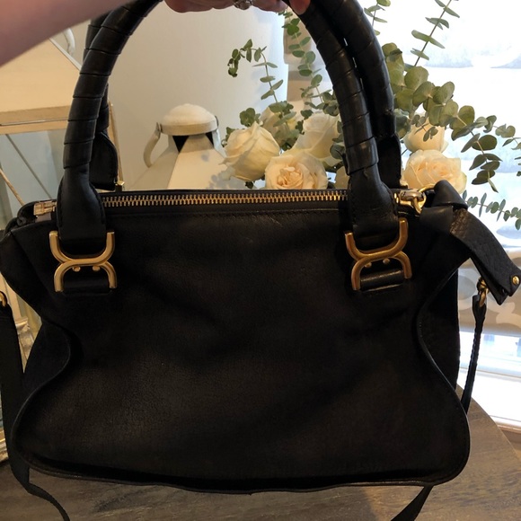 Chloe Marcie Medium Leather Satchel - Picture 2 of 7